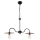 Hanglamp aan ketting ALICE 2xE27/60W/230V