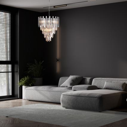 Hanglamp aan ketting ASPEN 9xE14/40W/230V
