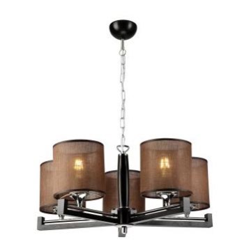 Hanglamp aan ketting AZZURRO 5xE27/60W/230V