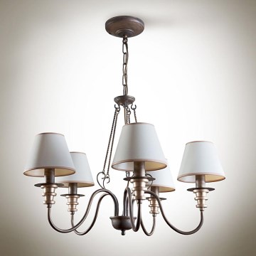 Hanglamp aan ketting BEATRICE 5xE14/40W/230V