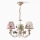 Hanglamp aan ketting CAMELLIA 3xE14/40W/230V roze