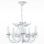 Hanglamp aan ketting FARFALA 5xE14/40W/230V patina