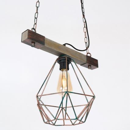 Hanglamp aan ketting HAKON 1xE27/60W/230V