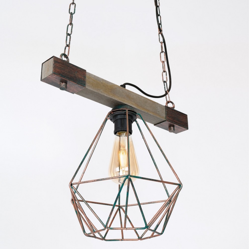 Hanglamp aan ketting HAKON 1xE27/60W/230V
