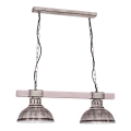 Hanglamp aan ketting HAKON 2xE27/60W/230V licht