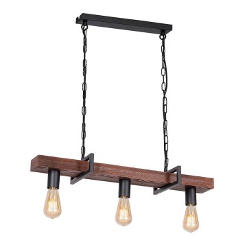 Hanglamp aan ketting HARD 3xE27/60W/230V