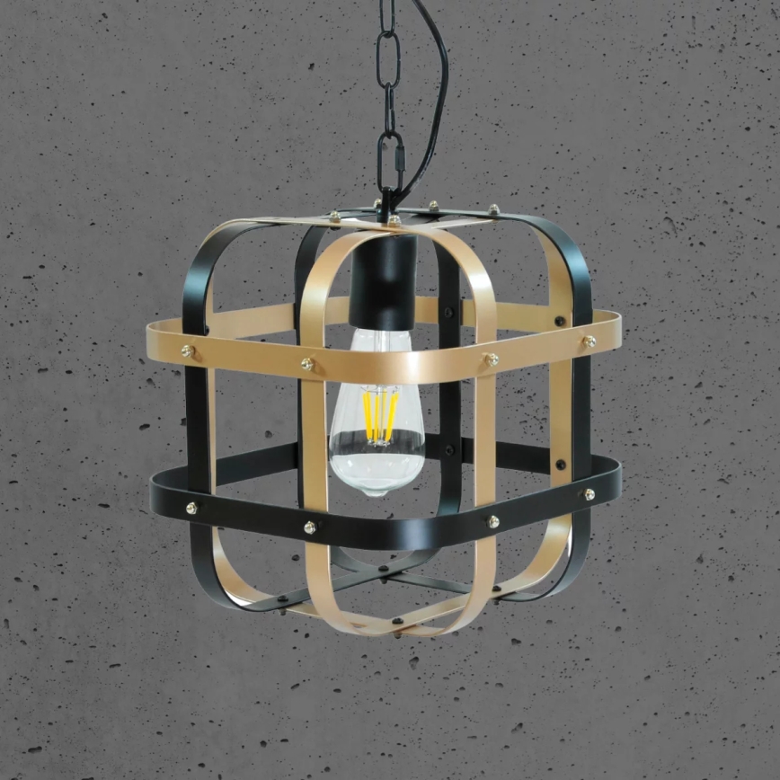 Hanglamp aan ketting KLATKA 1xE27/10W/230V