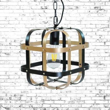 Hanglamp aan ketting KLATKA 1xE27/10W/230V