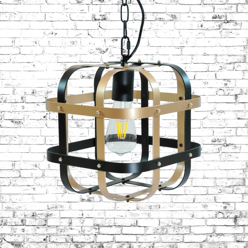 Hanglamp aan ketting KLATKA 1xE27/10W/230V