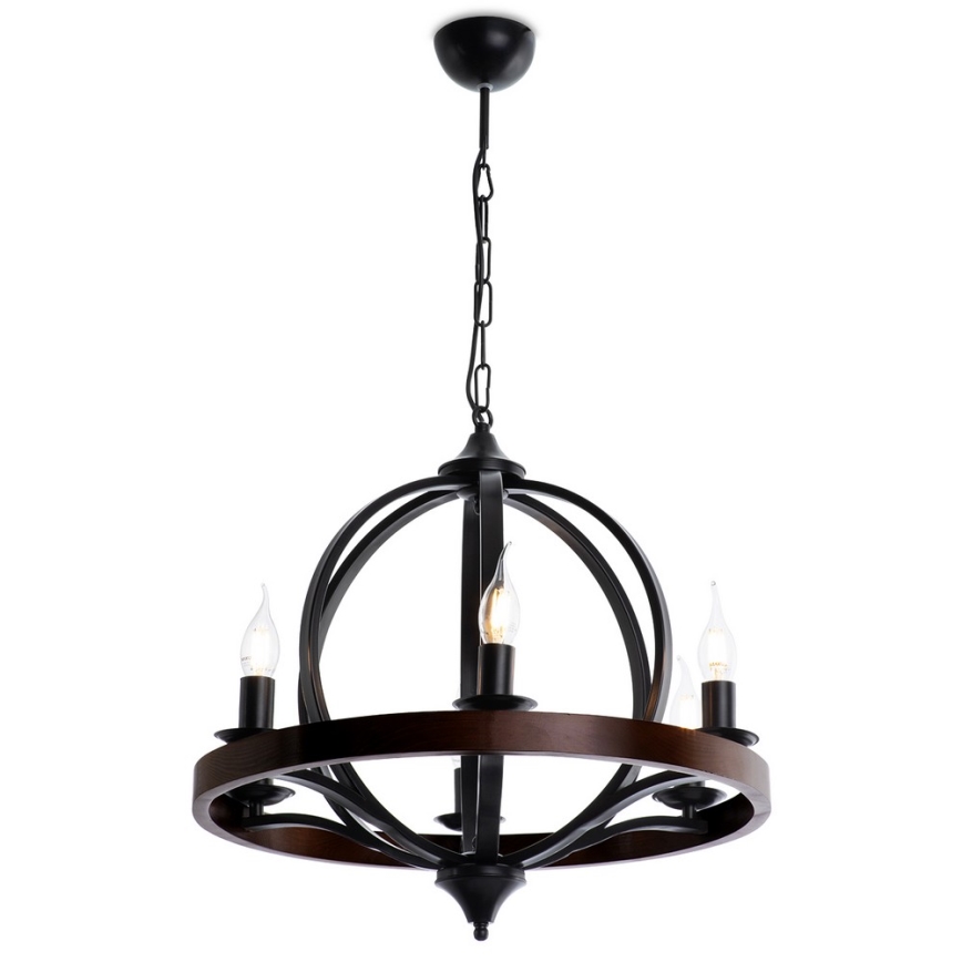 Hanglamp aan ketting KYOLN 6xE14/40W/230V