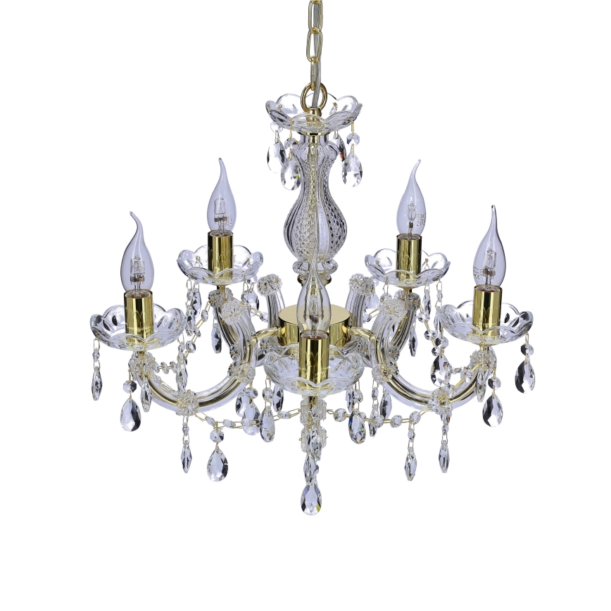 Hanglamp aan ketting MARIA TERESA 5xE14/40W/230V