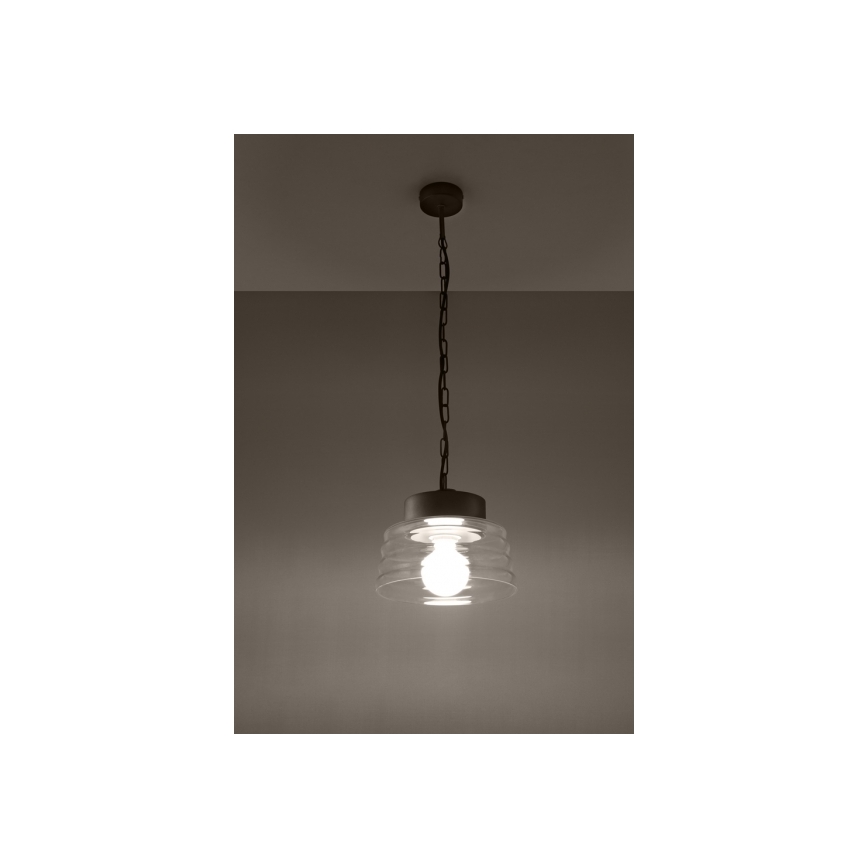 Hanglamp aan ketting MARINA 1xE27/60W/230V
