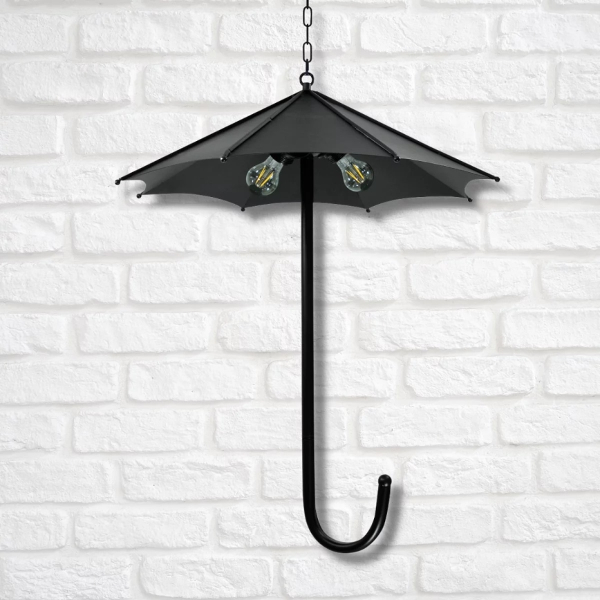 Hanglamp aan ketting PARASOL 3xE27/20W/230V