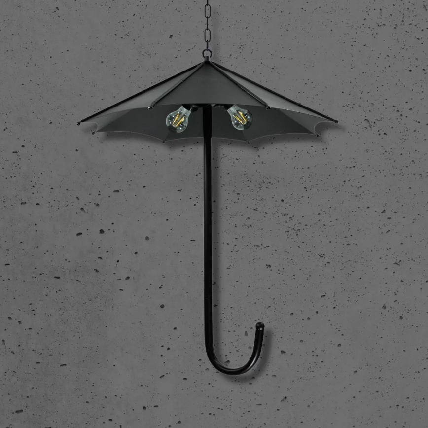 Hanglamp aan ketting PARASOL 3xE27/20W/230V