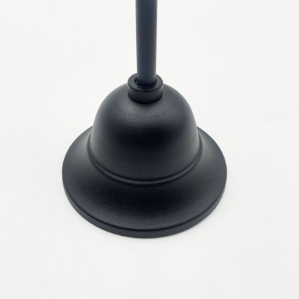 Hanglamp aan ketting RETRO 5xE27/60W/230V zwart/wit