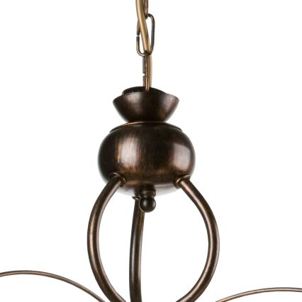 Hanglamp aan ketting RETRO II 3x E27 / 60W / 230V