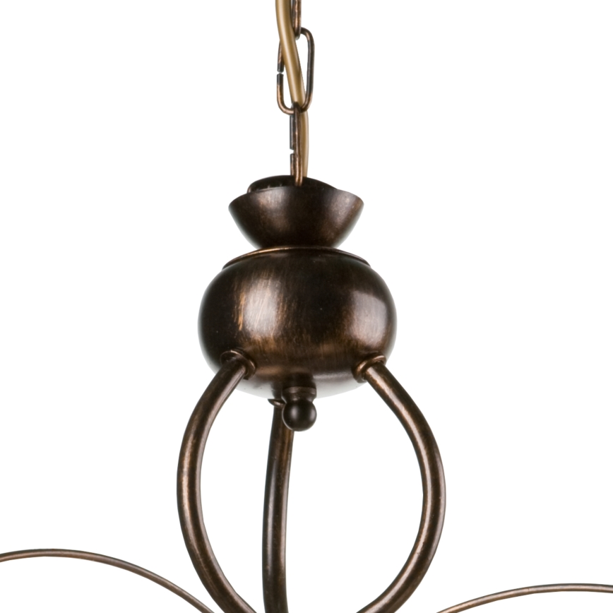 Hanglamp aan ketting RETRO II 3x E27 / 60W / 230V
