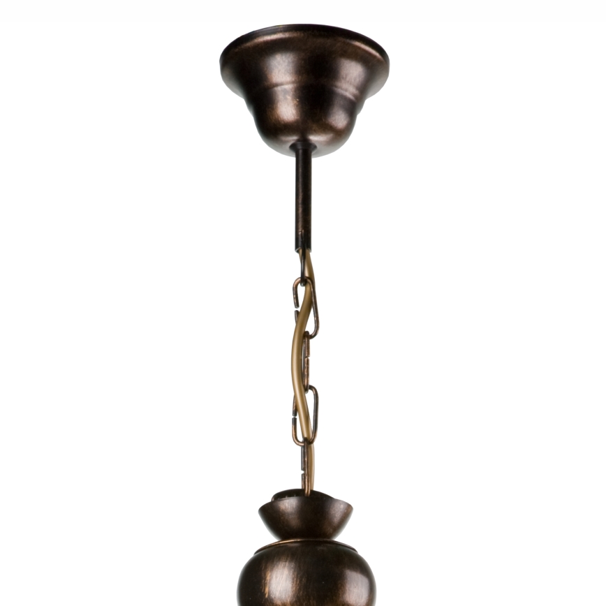 Hanglamp aan ketting RETRO II 3x E27 / 60W / 230V