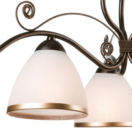 Hanglamp aan ketting RETRO II 3x E27 / 60W / 230V