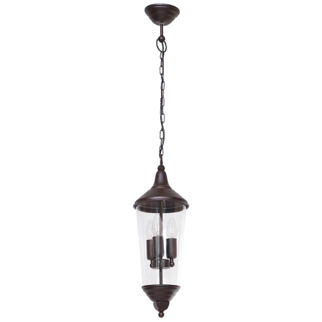 Hanglamp aan ketting SINGLE 6 3xE14/60W/230V