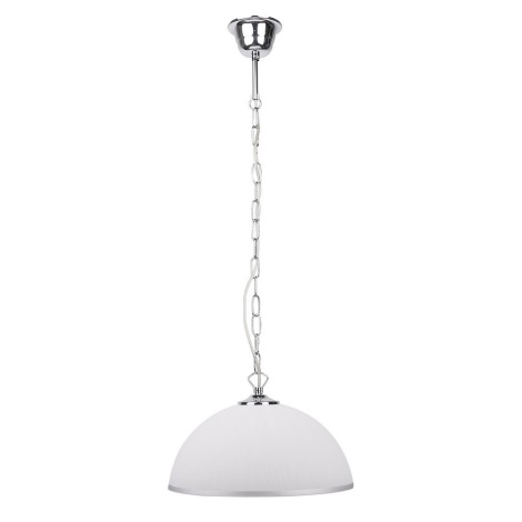 Hanglamp aan ketting SUGAR 1xE27/60W/230V wit