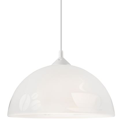 Hanglamp aan koord 1xE27/60W/230V KOFFIE