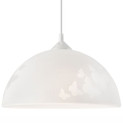 Hanglamp aan koord 1xE27/60W/230V vlinders