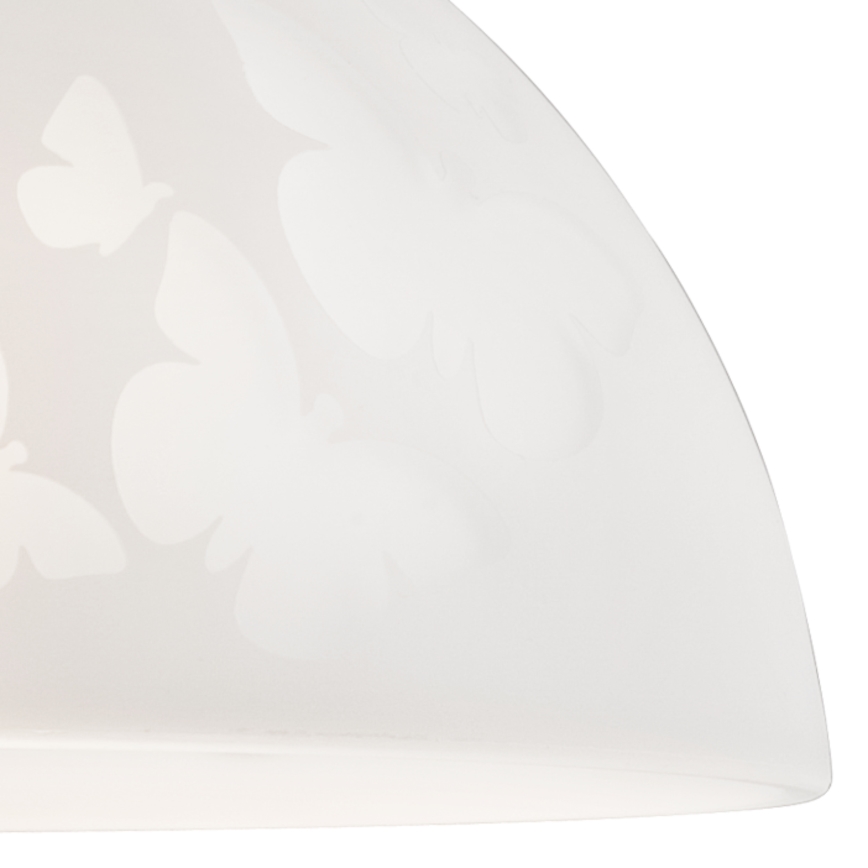 Hanglamp aan koord 1xE27/60W/230V vlinders