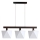 Hanglamp aan koord 3xE27/60W/230V wit