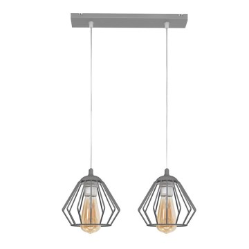 Hanglamp aan koord AGAT 2x E27 / 15W / 230V
