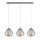 Hanglamp aan koord AGAT 3x E27 / 15W / 230V
