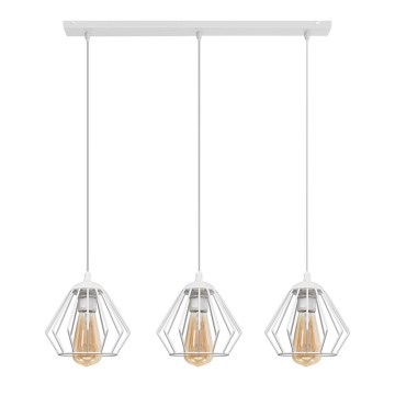 Hanglamp aan koord AGAT 3x E27 / 15W / 230V