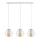 Hanglamp aan koord AGAT 3x E27 / 15W / 230V