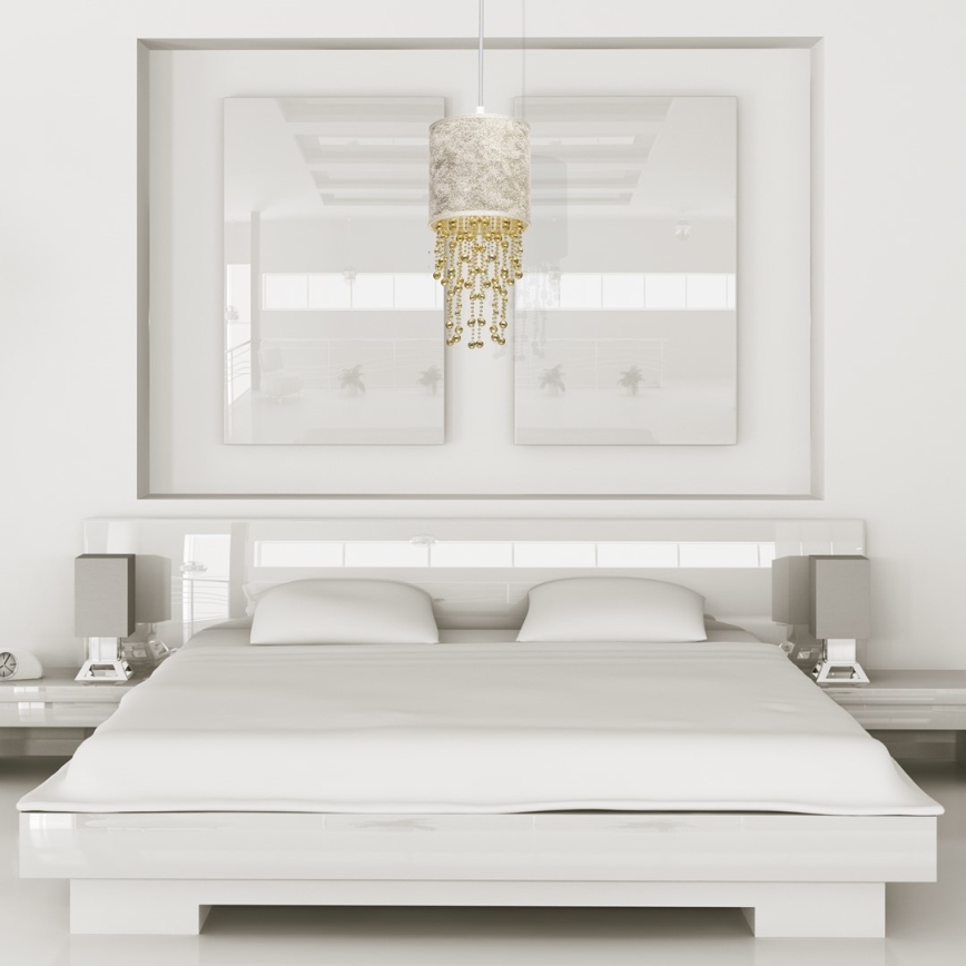 Hanglamp aan koord ALMERIA 1xE27/60W/230V