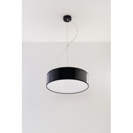 Hanglamp aan koord ARENA 35 2xE27/60W/230V zwart