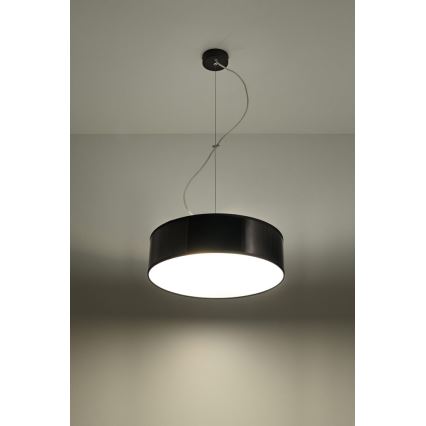 Hanglamp aan koord ARENA 35 2xE27/60W/230V zwart