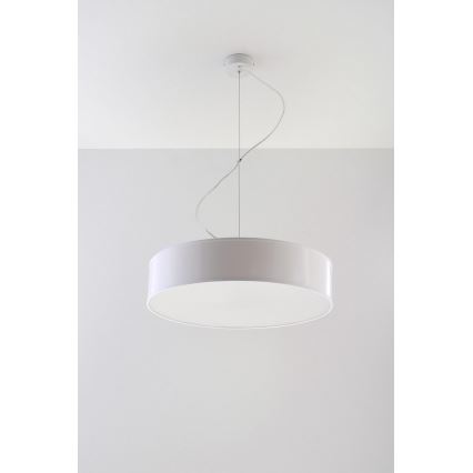 Hanglamp aan koord ARENA 45 3xE27/60W/230V wit