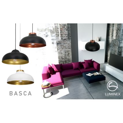 Hanglamp aan koord BASCA 1xE27/60W/230V