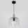 Hanglamp aan koord BELL 1xE27/60W/230V doorzichtig