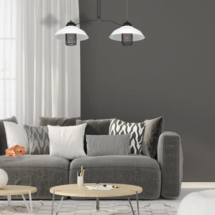 Hanglamp aan koord BJORN 2x E27 / 60W / 230V