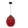 Hanglamp aan koord BLICK 1xE27/60W/230V rood