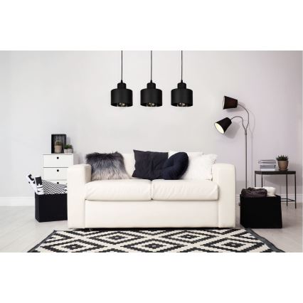 Hanglamp aan koord BODO 3xE27/60W/230V