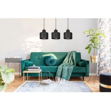 Hanglamp aan koord BODO 3xE27/60W/230V
