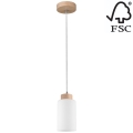 Hanglamp aan koord BOSCO 1xE27/60W/230V - FSC-gecertificeerd
