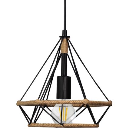 Hanglamp aan koord BROXTON 1xE27/20W/230V