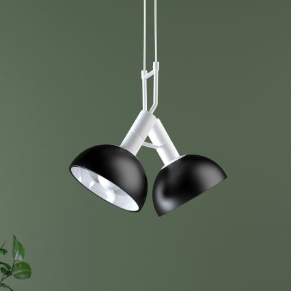 Hanglamp aan koord BUFFI 2xE27/60W/230V