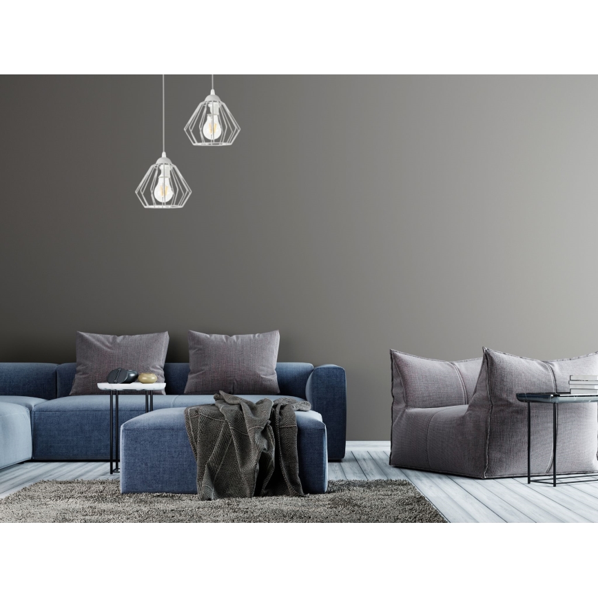 Hanglamp aan koord CEED 2xE27/60W/230V