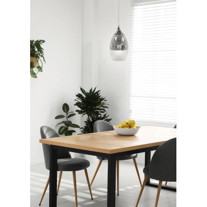 Hanglamp aan koord CELIA 1xE27/60W/230V
