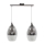 Hanglamp aan koord CELIA 2xE27/60W/230V
