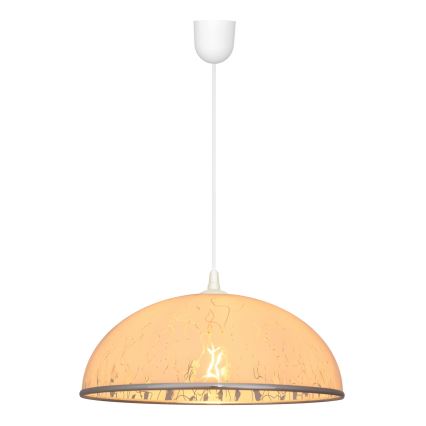 Hanglamp aan koord CIRCLE 1xE27/15W/230V wit